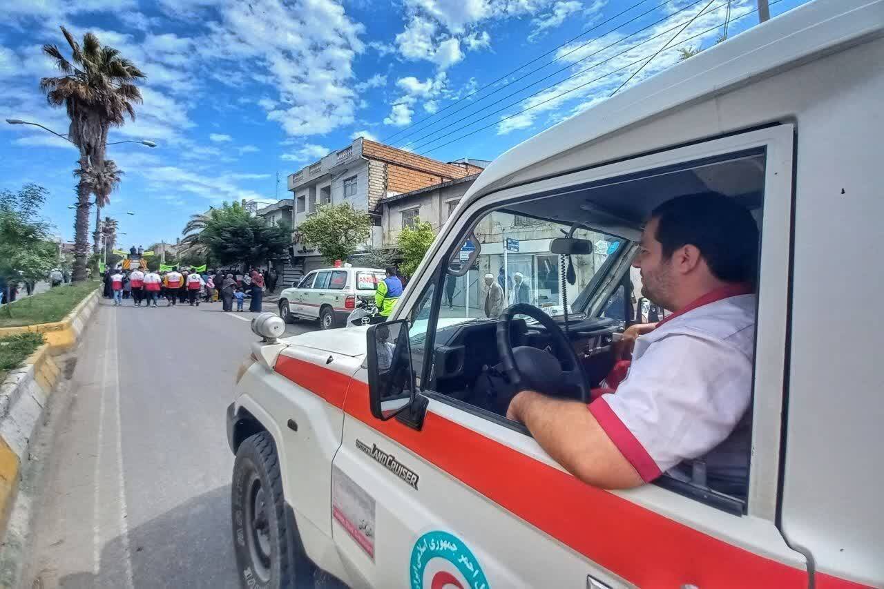 امدادرسانی به 96 حادثه تعطیلات عید فطر در مازندران