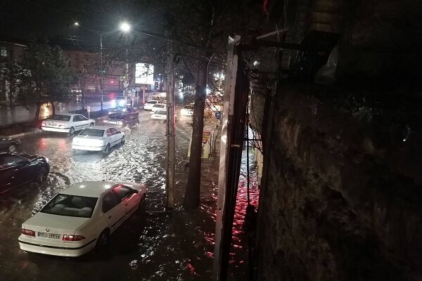 باران در گلستان باعث اختلال و کندی تردد شد