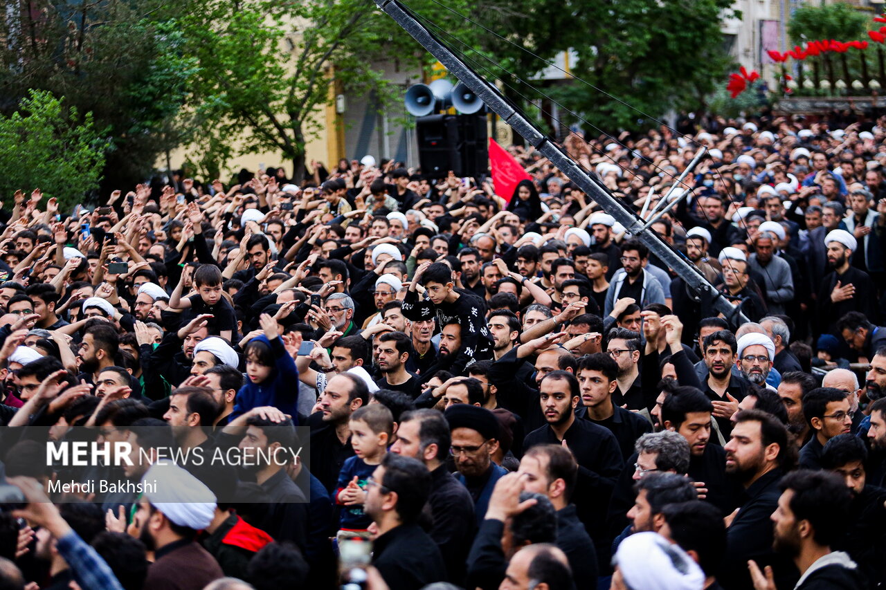 مازندران سیاهپوشان شهادت حضرت امام جعفر صادق (ع)