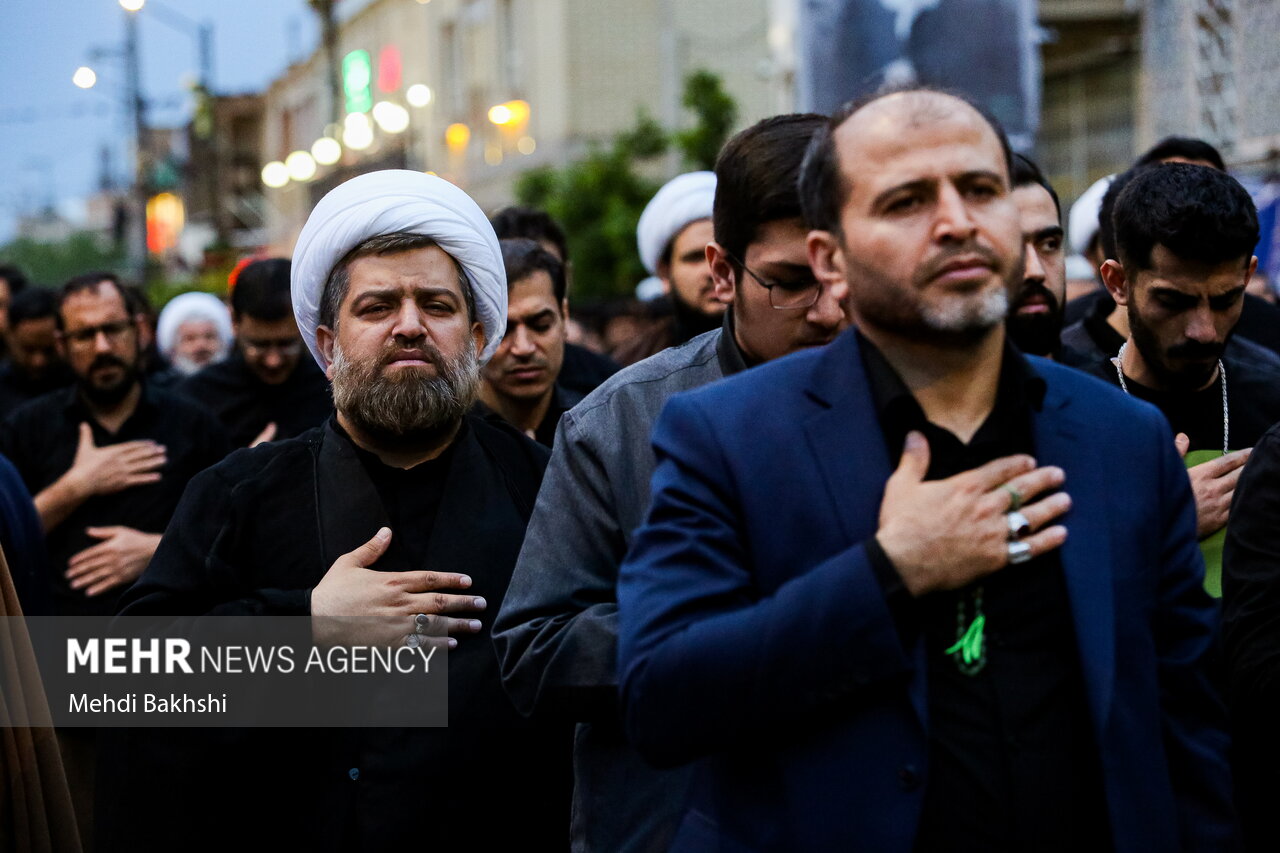 عزاداری اهالی گلستان در سالروز شهادت امام جعفر صادق(ع)
