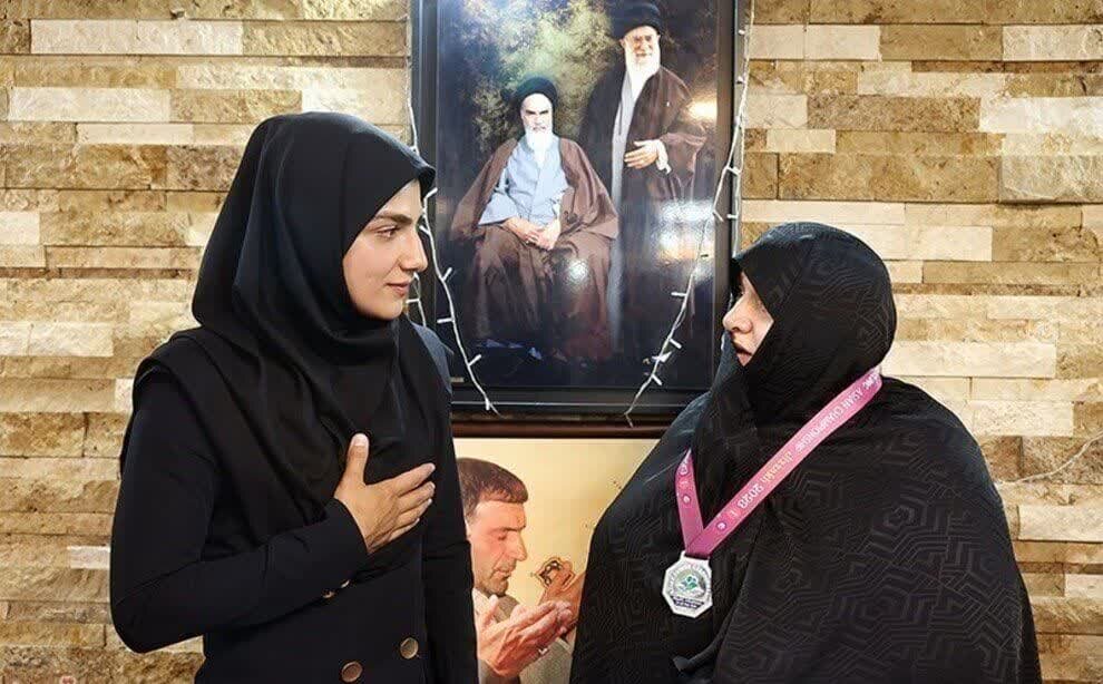 دوست داشتم مدال طلا را به شهید طهرانی مقدم تقدیم کنم