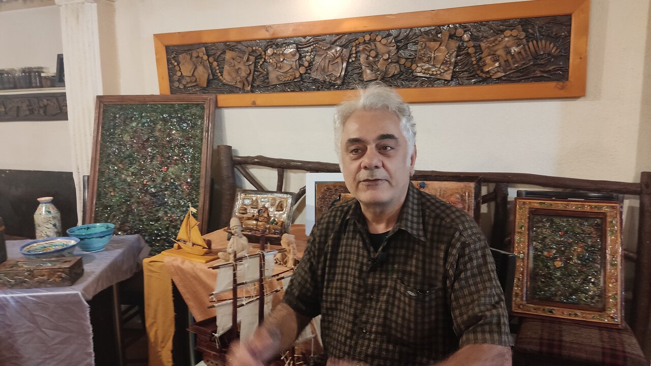 ثبت صنایع دستی شیشه وسفال