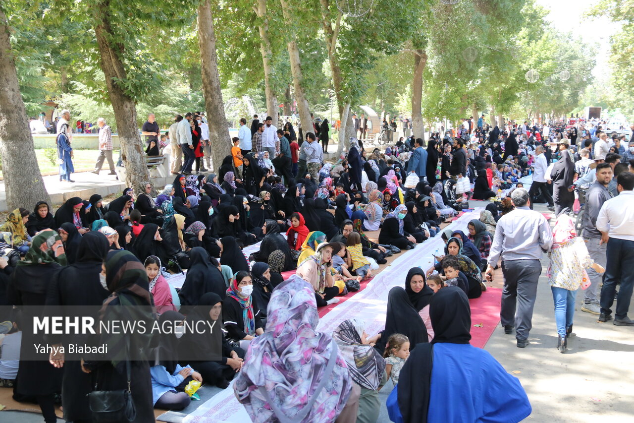 جشن 3 کیلومتری غدیر در گرگان برگزار می شود