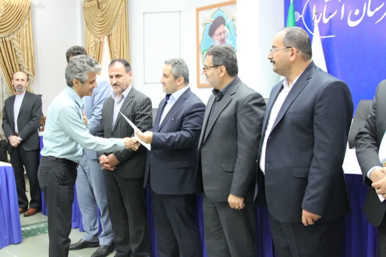 دهیاران نمونه شهرستان آستارا تجلیل شدند