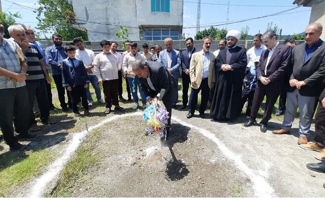 احداث مدرسه 9 کلاسه توسط خیر مدرسه ساز در شهر چوبر