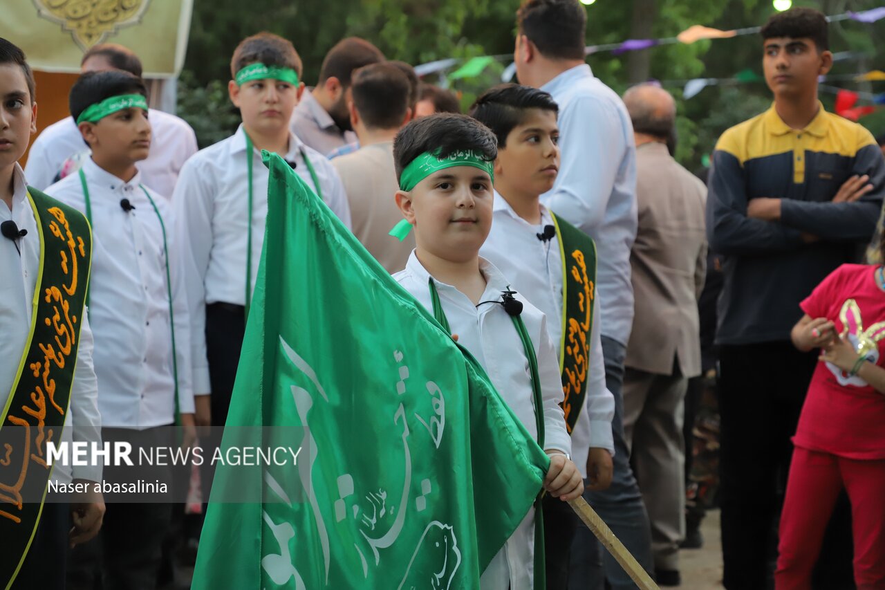 جشن خیابانی غدیر در مازندران