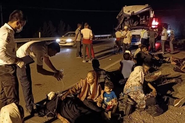 علت 30 درصد از تصادفات در گلستان عدم توجه به جلو است