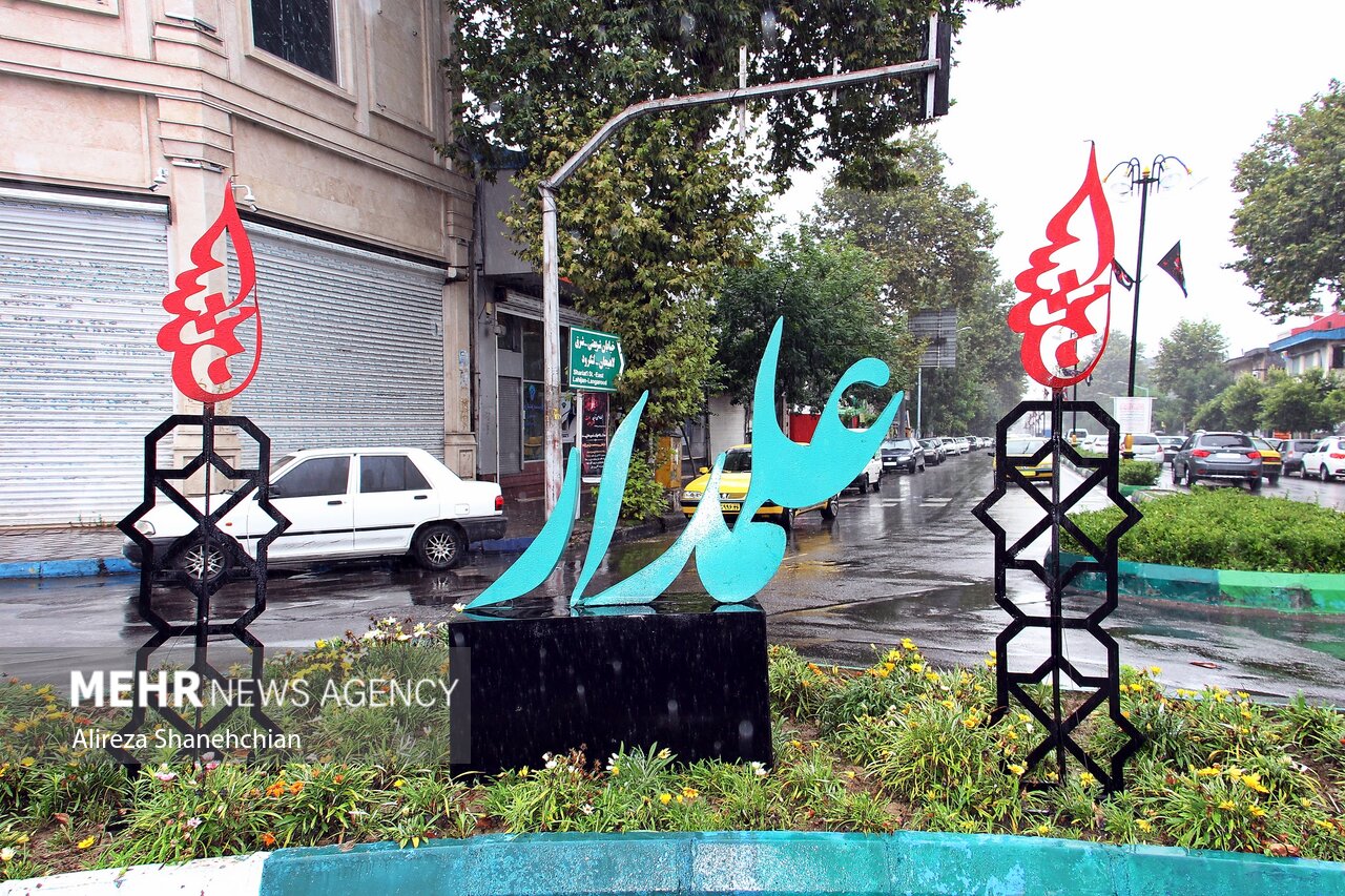 رشت سیاه‌پوش عزای سالار شهیدان