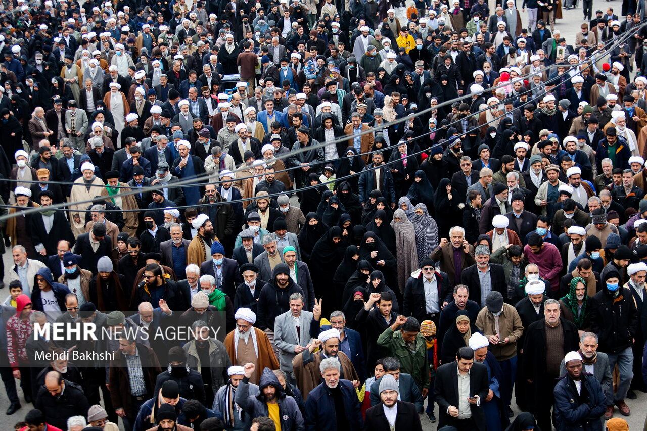 برپایی راهپیمایی محکومیت اهانت به قرآن مجید در گلستان