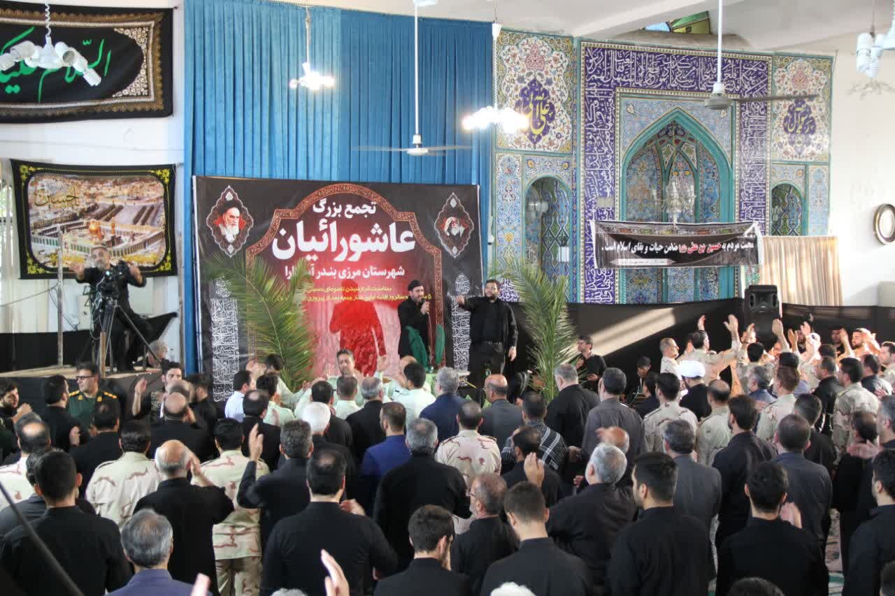 تجمع بزرگ عاشوراییان در آستارا