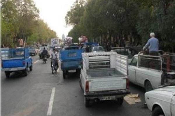 4 هزار وانت بار در گلستان تردد دارند