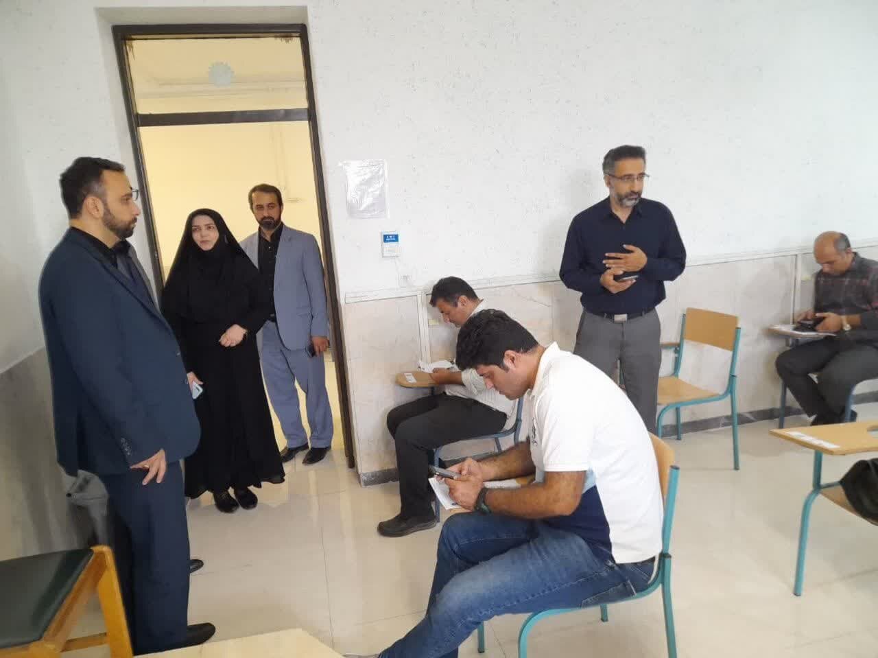 شرکت 2400 مازندرانی در آزمون جامع استانداردهای مهارتی کار ودانش