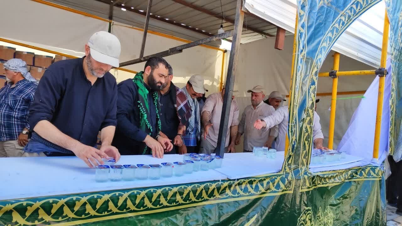 برپایی موکب مازندران در سامرا