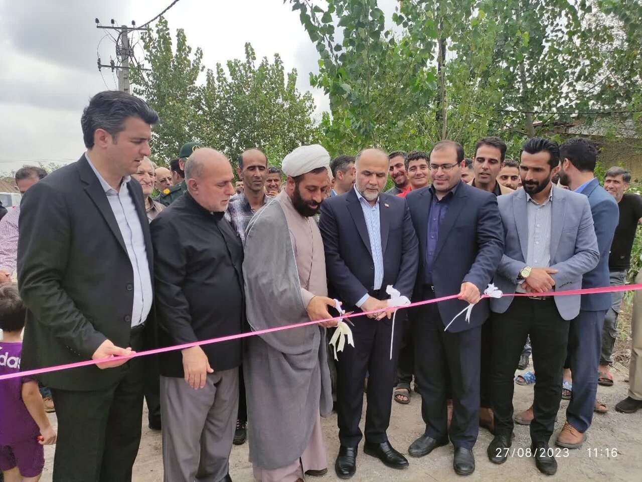 23 طرح عام المنفعه در بخش خشکبیجار رشت افتتاح شد