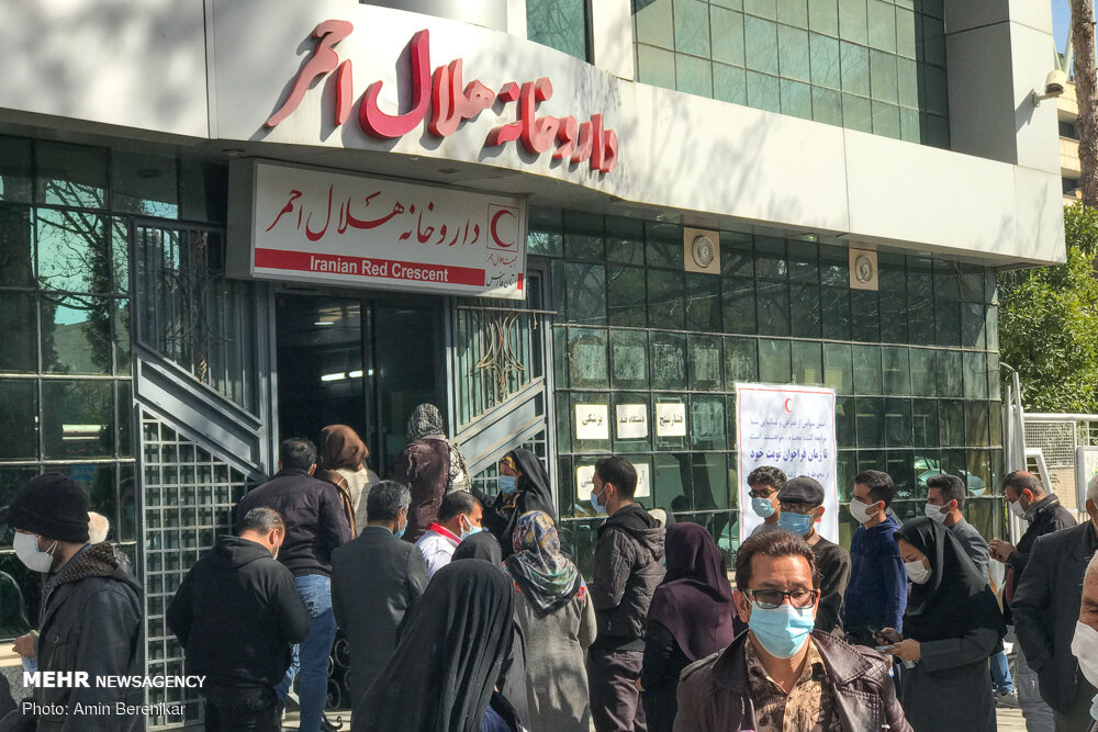 راه‌اندازی پیک دارویی جمعیت هلال احمر در رشت
