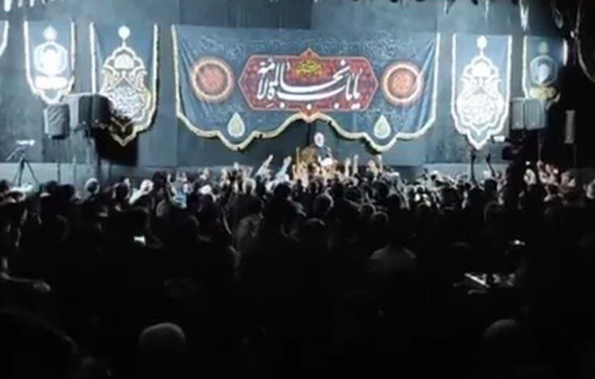 روضه‌خوانی ویژه اربعین در موکب فاطمه الزهرا (س)