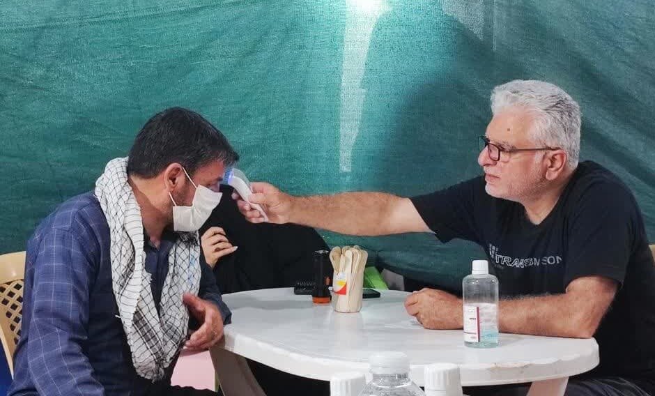 خدمات رسانی 50 پزشک و پرستار به زائران اربعین حسینی