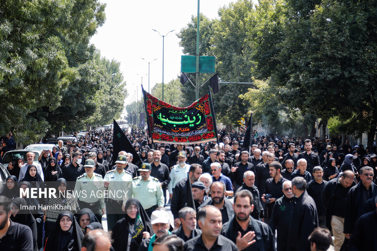 مراسم دلدادگان اربعین در نقاط مختلف گلستان برگزار شد