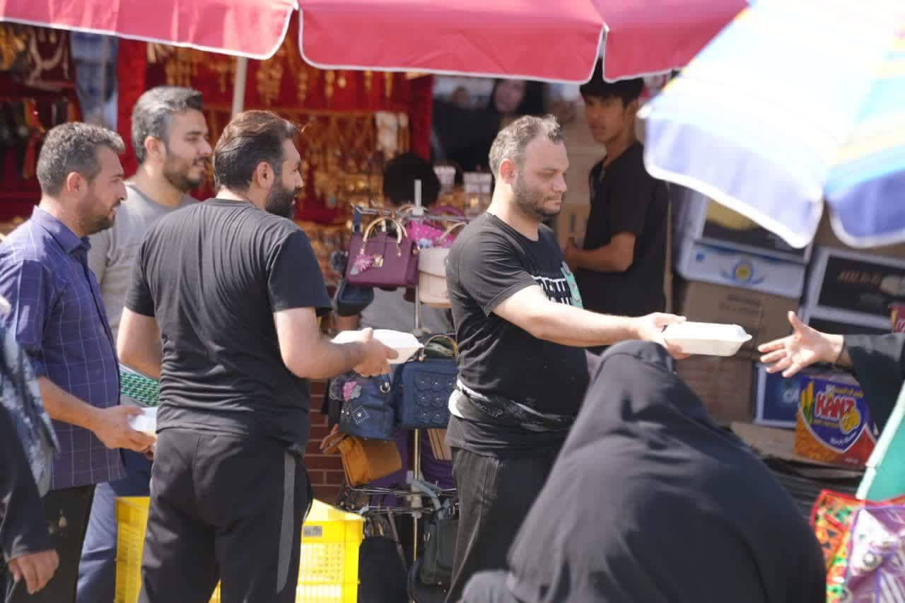 خدمات رسانی موکب محبان الرضا (ع) بابل