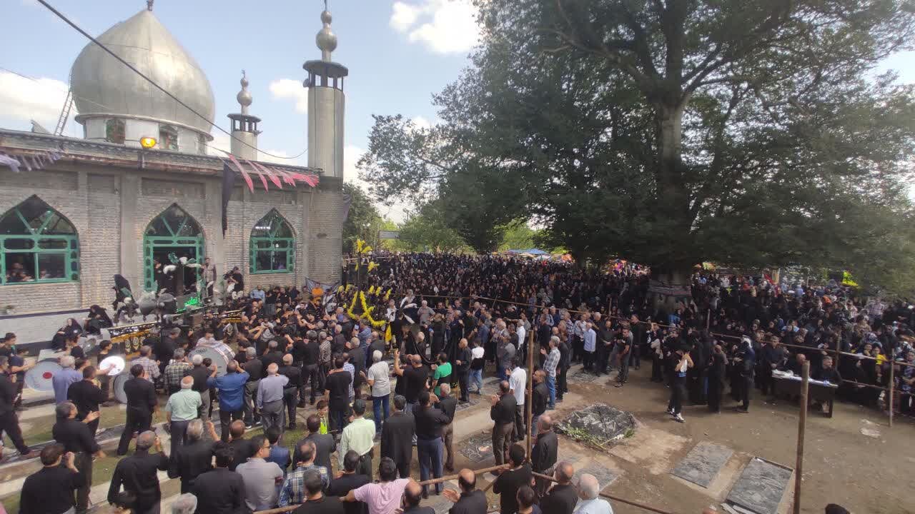 برگزاری مراسم عزاداری شهادت امام رضا(ع) در روستای ماشک تهرانچی