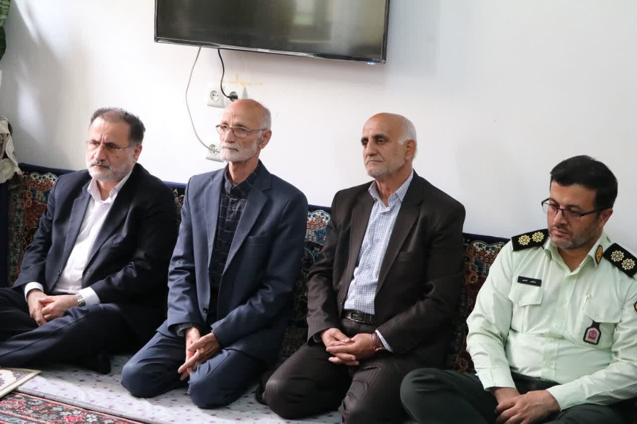 تصاویری از حضور پیرغلامان حسینی در شفت