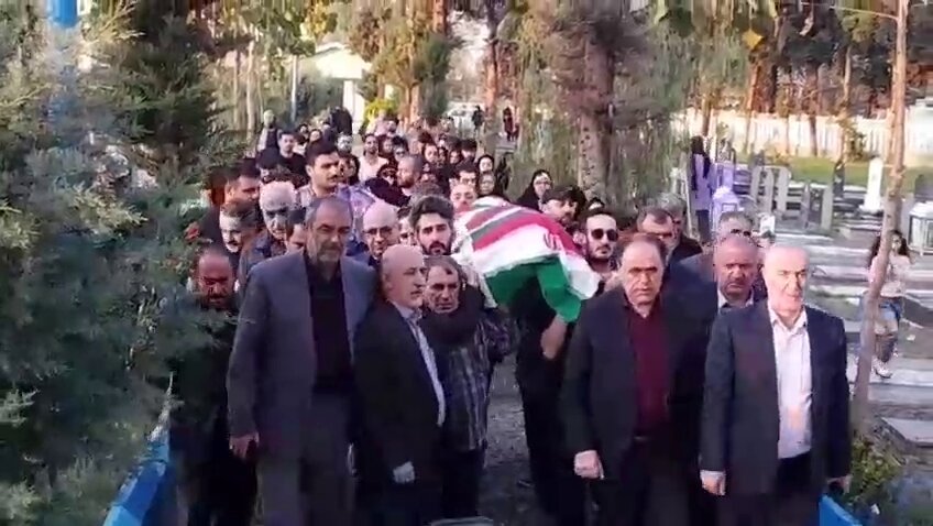 جانباز 50 درصد فومنی به همرزمان شهیدش پیوست