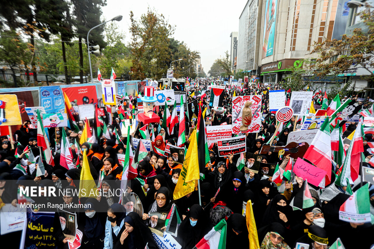 مراسم تجمع حمایت از کودکان فلسطین در گلستان برگزار می شود