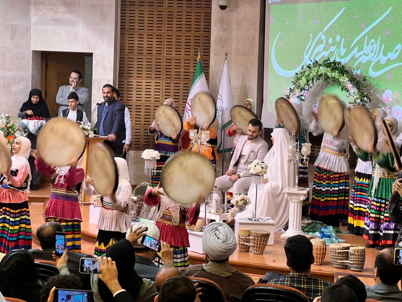 برگزاری جشن ازدواج دانشجویی 31 زوج در دانشگاه گیلان