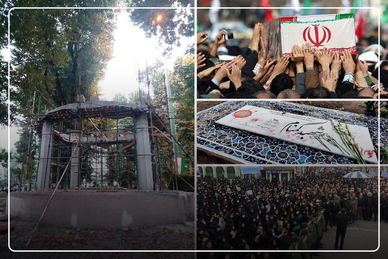 تکمیل یادمان شهید گمنام فومن در پیچ و خم نبود منابع مالی