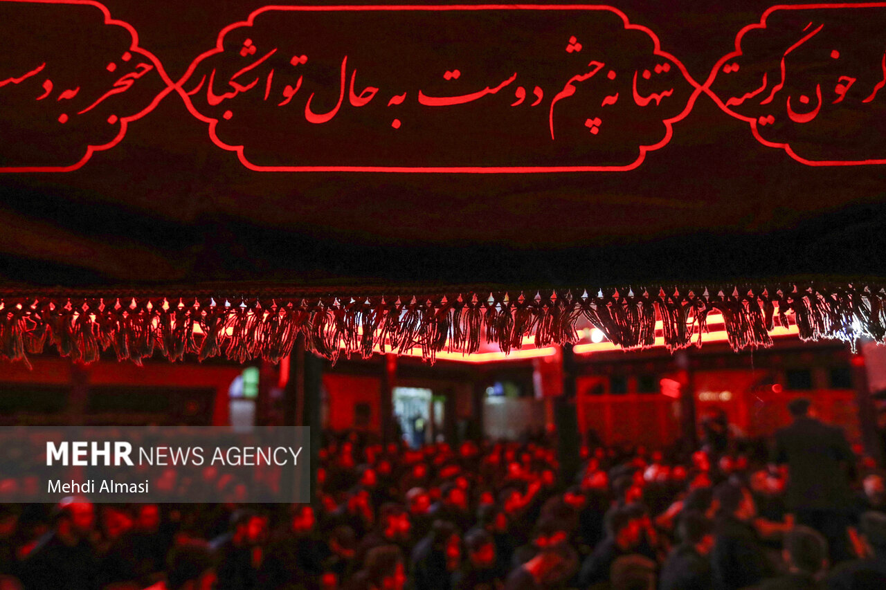 مراسم عزاداری فاطمیه در بابل