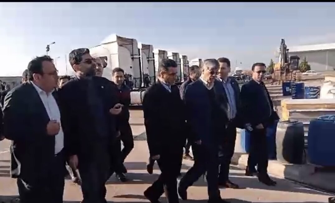 بازدید معاون وزیر صمت از شهرک صنعتی گنبد