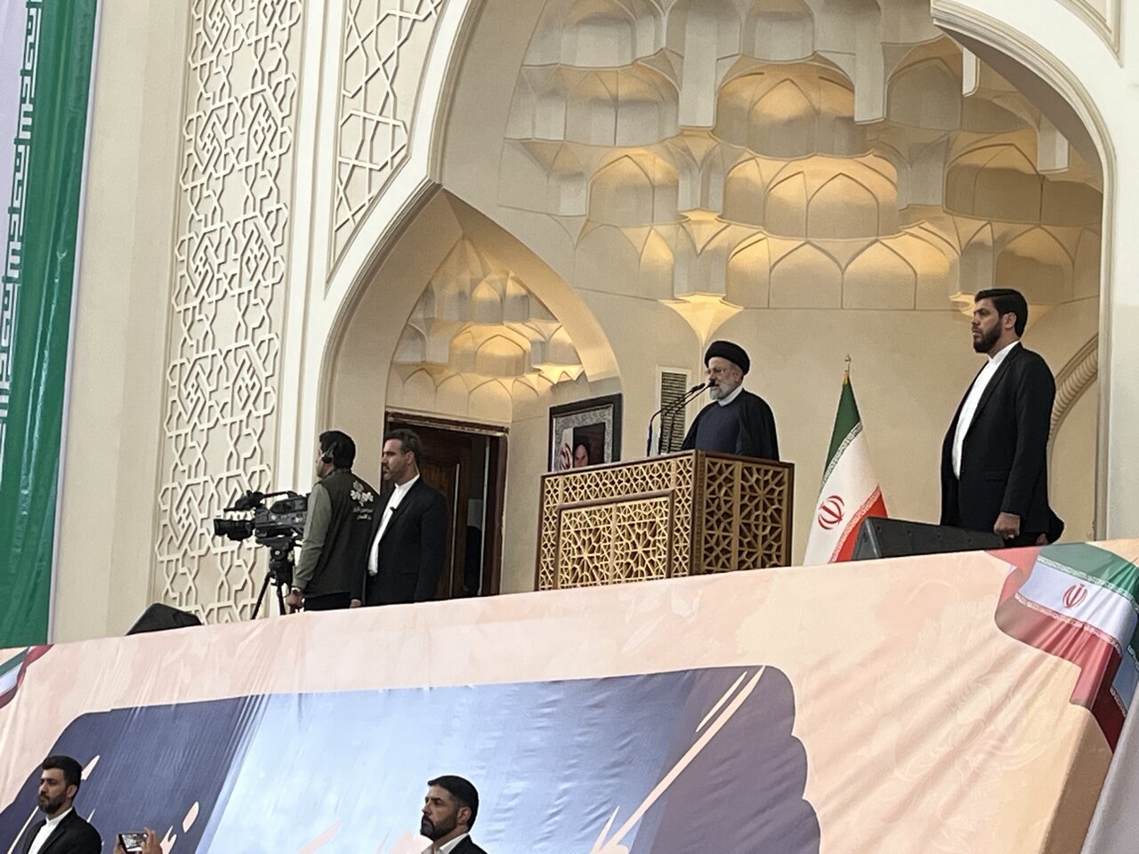 حضور رییس جمهور بین عموم مردم استان گلستان