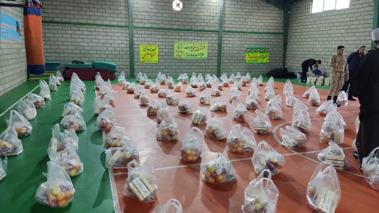 توزیع 3000 بسته با عنوان «یلدای مهدوی» در رشت