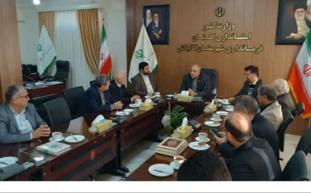 مشکلات زیرساختی پروژه احداث بیمارستان 91 تختخوابی گالیکش بررسی شد