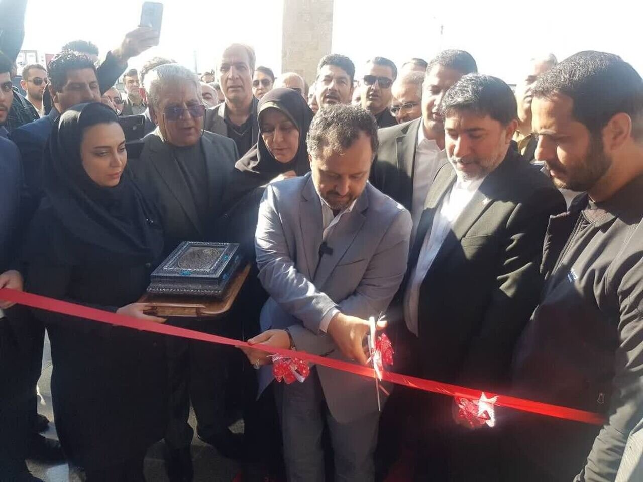 مجتمع 2500 رأسی گاو شیری کشت و صنعت میانکاله افتتاح شد