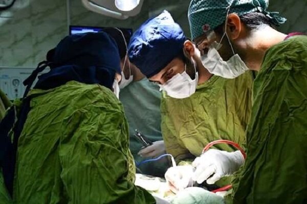 جراحی نوزاد 50 روزه در بیمارستان 17 شهریور رشت