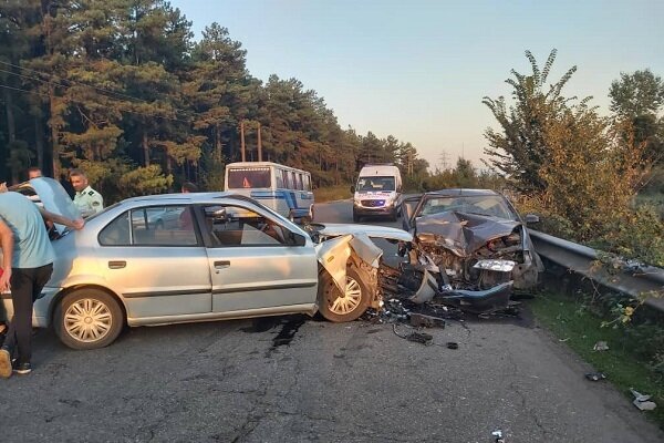 6 فقره تصادف در مازندران 36 مصدوم برجای گذاشت