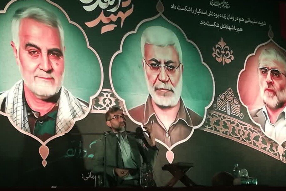 جبهه و جغرافیای مقاومت و حاج قاسم انسانیت است