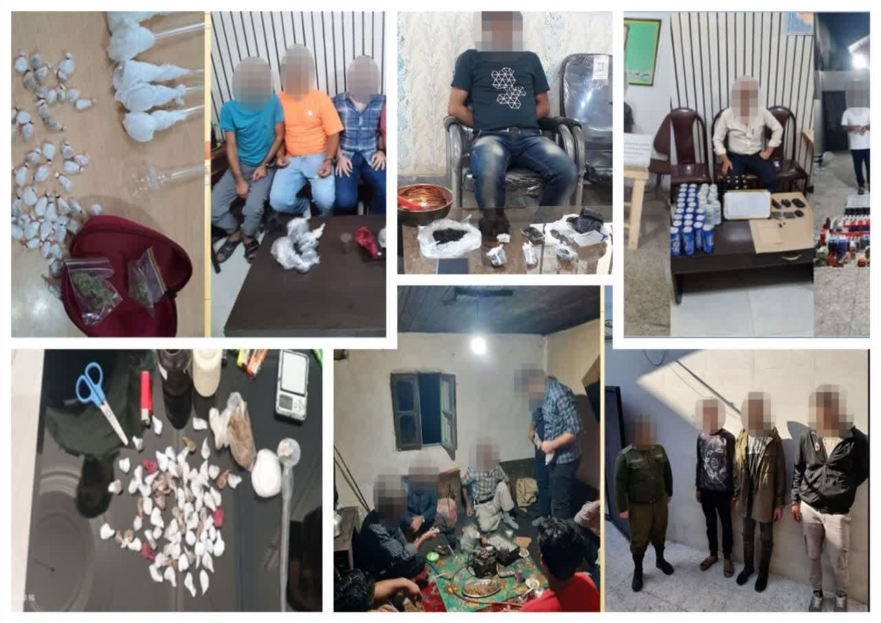 18 قاچاقچی مواد مخدر در گیلان دستگیر شدند