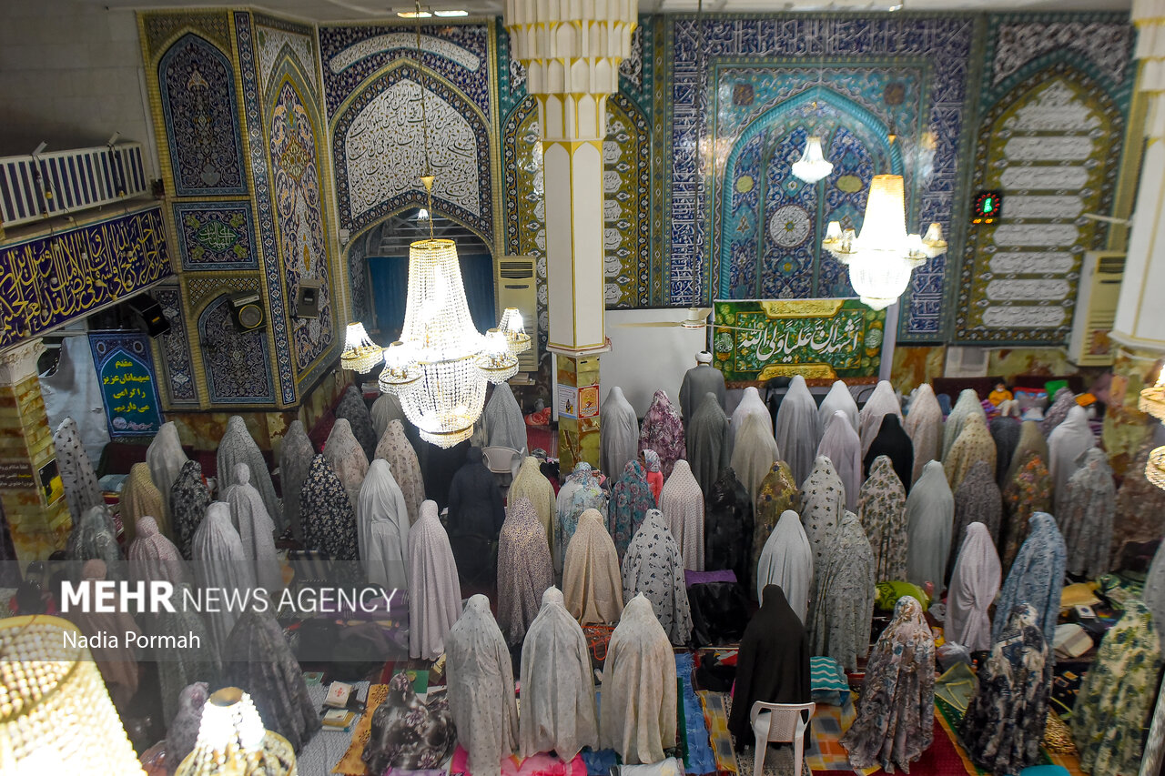 690 نفر در نوشهر معتکف شدند