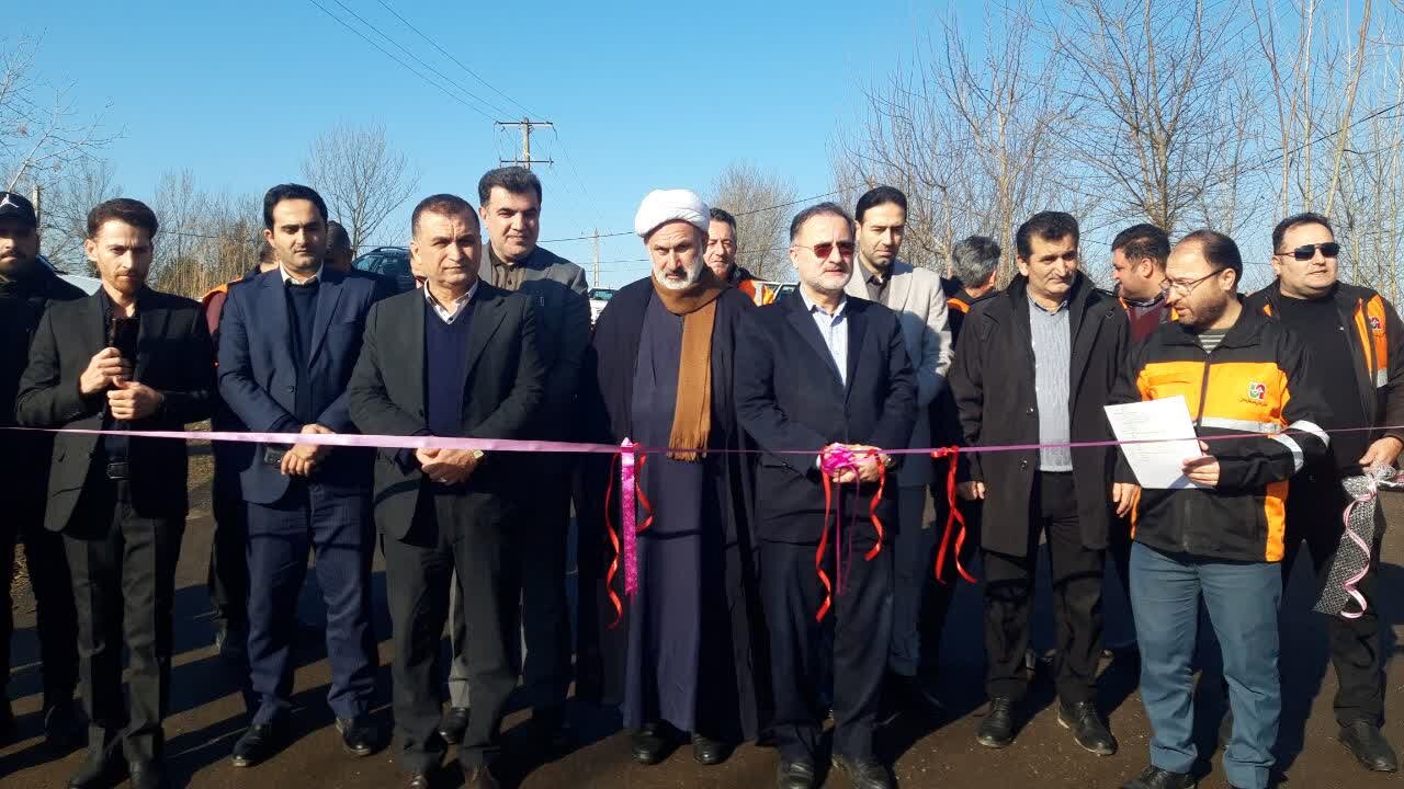 5 طرح عمرانی و خدماتی در شفت به بهره برداری رسید