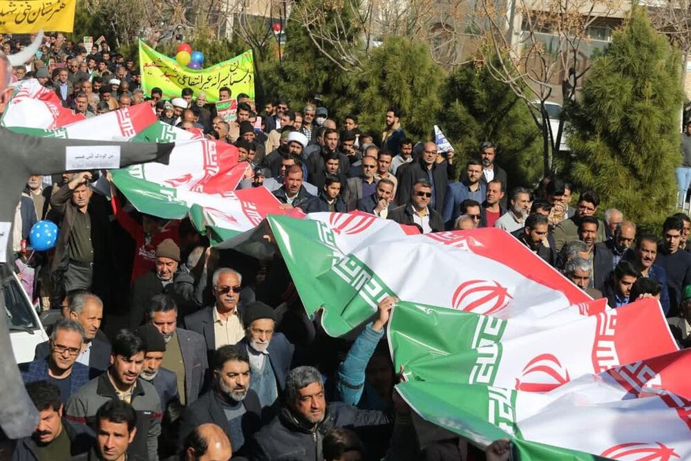 مسیر و زمان راهپیمایی 22 بهمن در گلستان اعلام شد