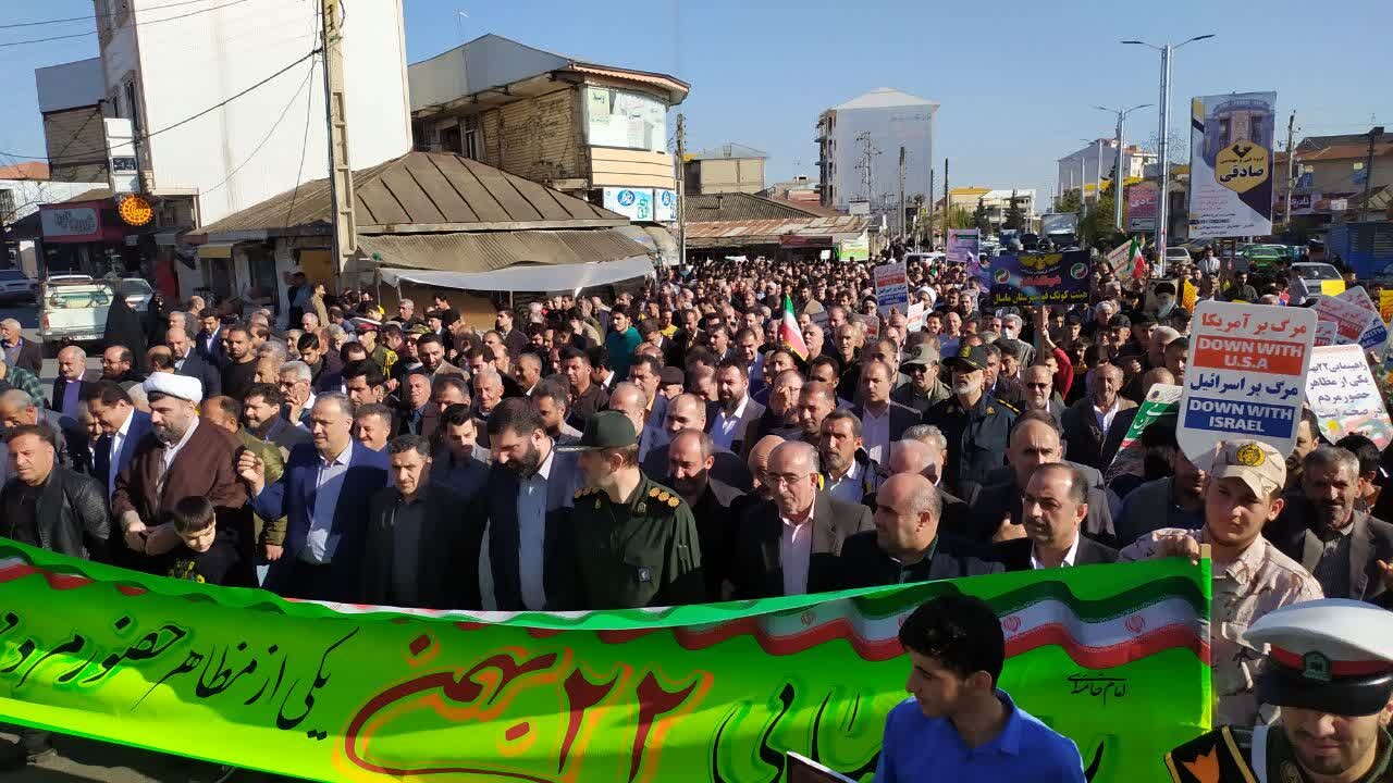راهپیمایی 22 بهمن در گیلان آغاز شد