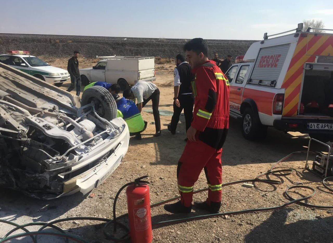 یک تصادف در بهشهر 3 فوتی برجا گذاشت