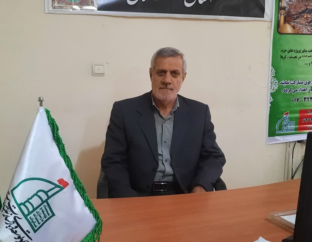 4600 کاشی توسط مردم گلستان به صحن حضرت زینب(س) هدیه شد