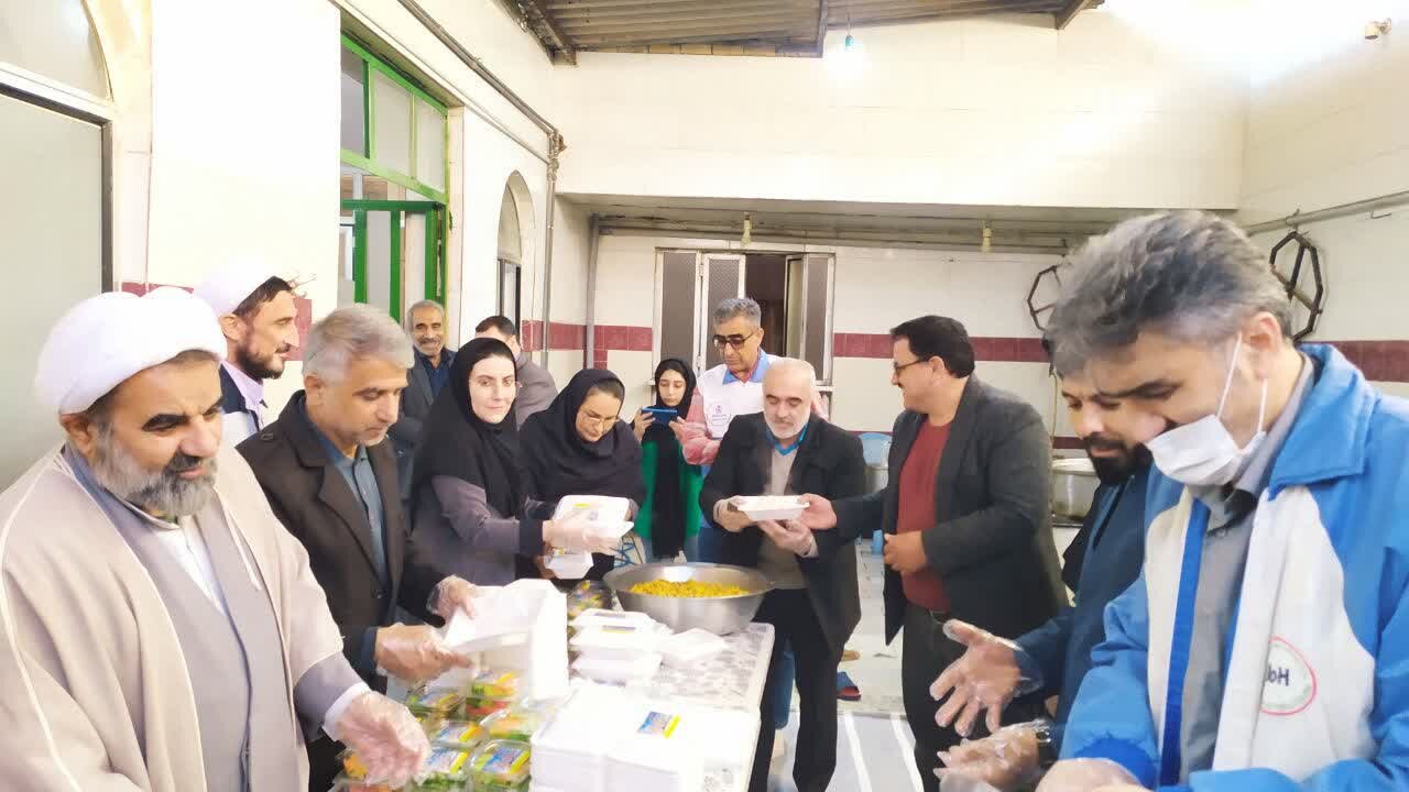 افتتاح متمرکز 15 آشپزخانه اطعام مهدوی در کلاله