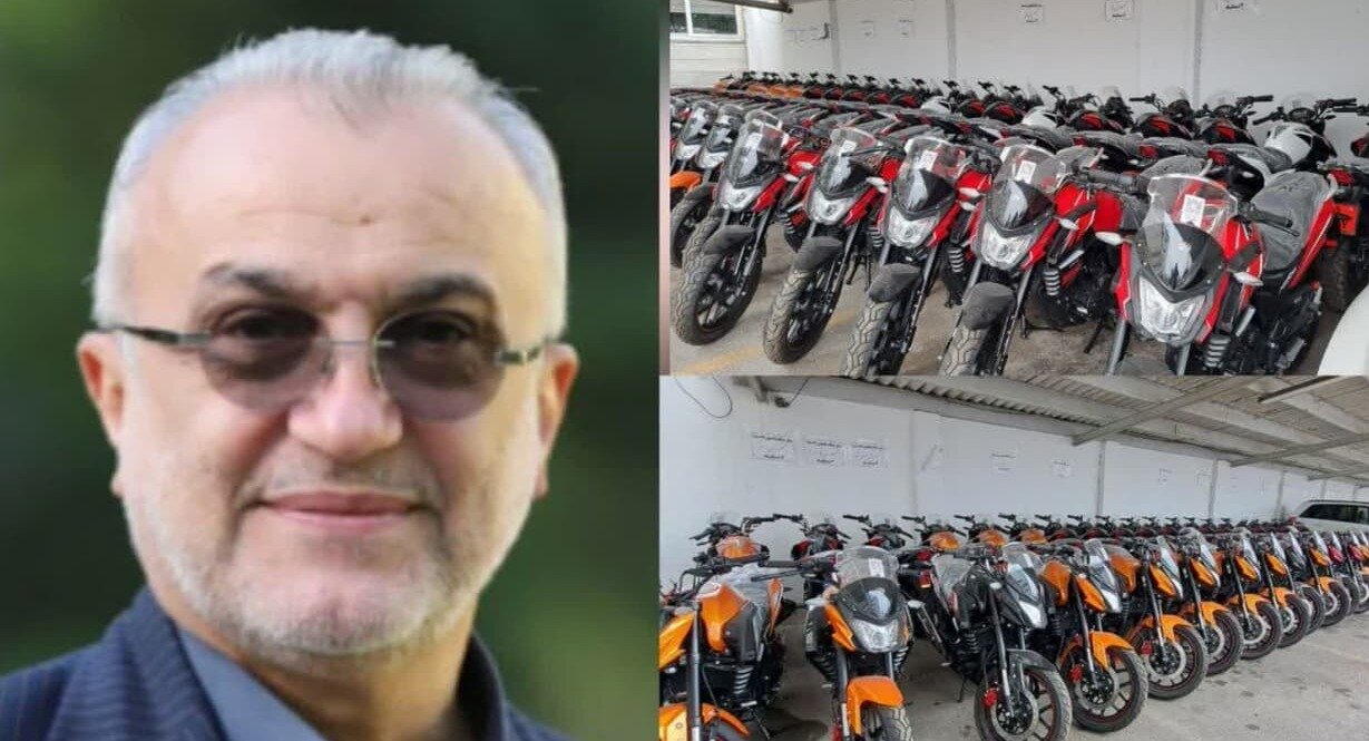 100 دستگاه موتورسیکلت به ناوگان بهداشت مازندران افزوده شد