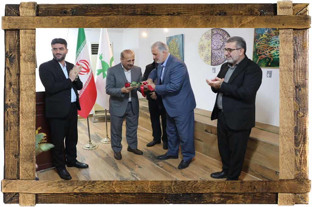 آیین معنوی «مشق استاد» و کتابت قرآن‌کریم برگزار شد