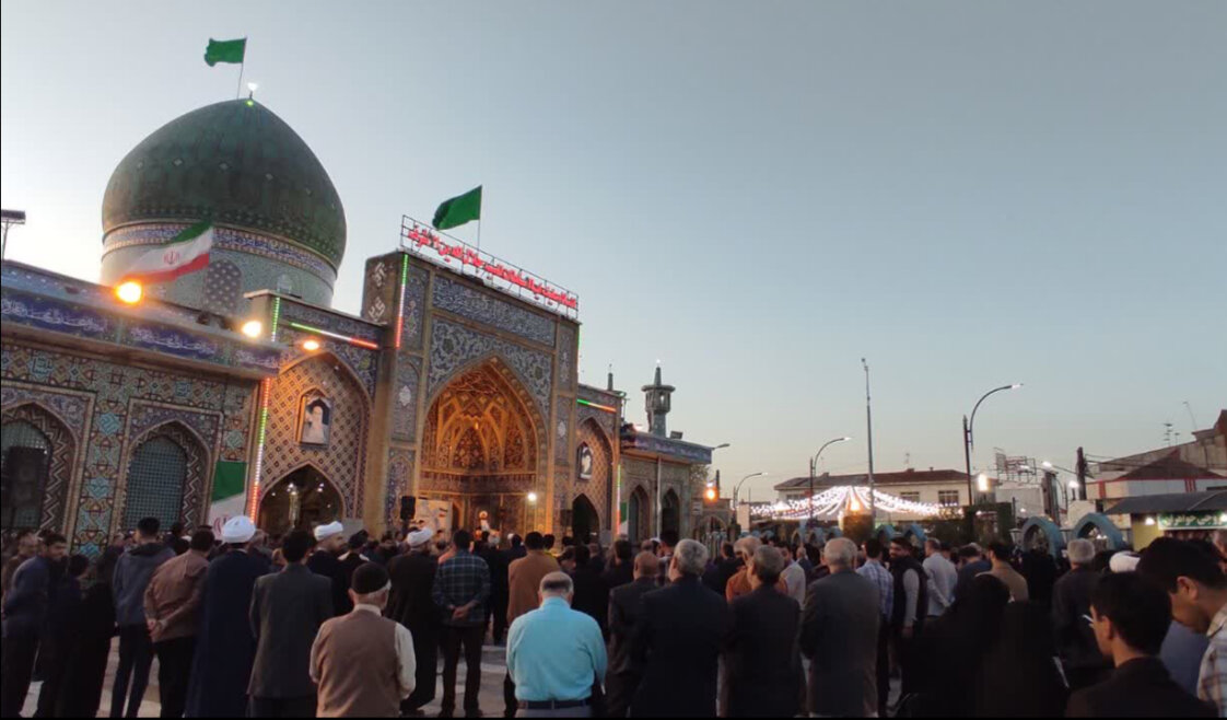 تجمع مردم آستانه اشرفیه در حمایت از حملات ایران علیه اسراییل