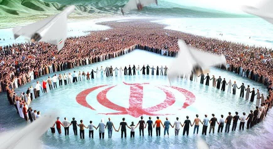 زنجیره انسانی دیار علویان در حاشیه خزر